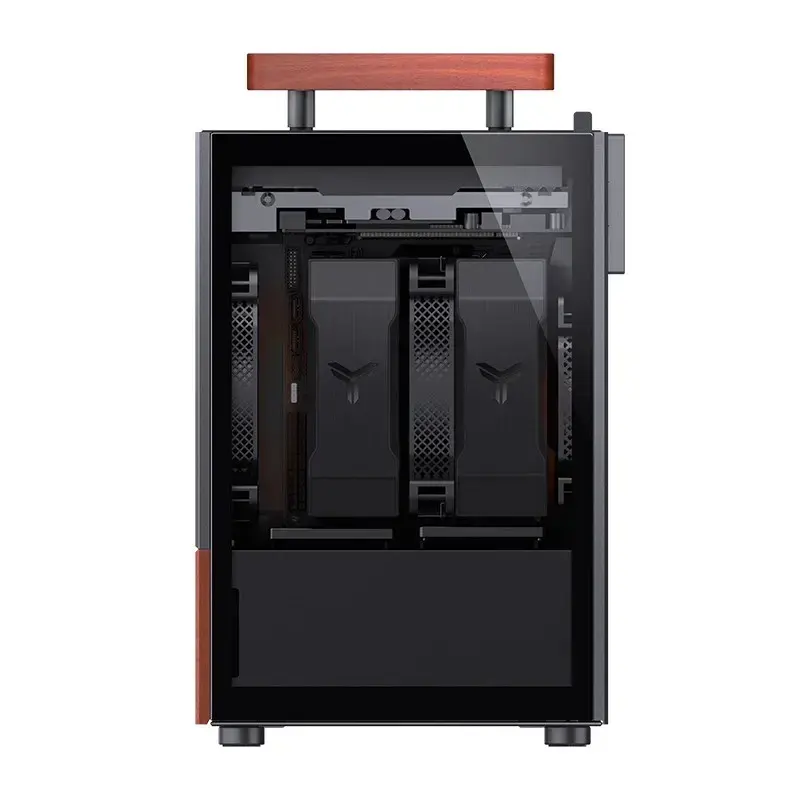 PC Case Jonsbo T6, Mini-Tower, Mini-ITX, Black