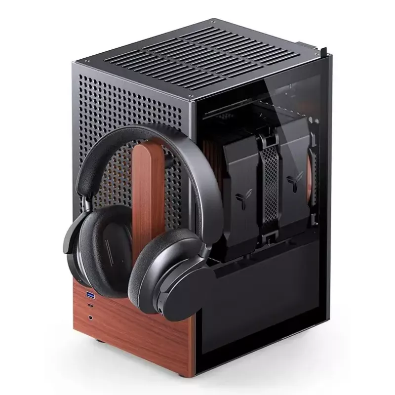PC Case Jonsbo T6, Mini-Tower, Mini-ITX, Black