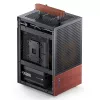 PC Case Jonsbo T6, Mini-Tower, Mini-ITX, Black