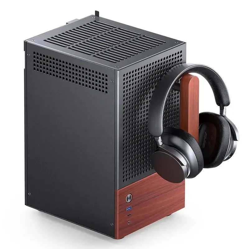 PC Case Jonsbo T6, Mini-Tower, Mini-ITX, Black