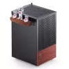 PC Case Jonsbo T6, Mini-Tower, Mini-ITX, Black