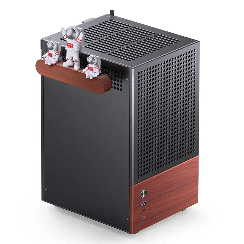 PC Case Jonsbo T6, Mini-Tower, Mini-ITX, Black