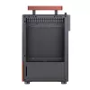 PC Case Jonsbo T6, Mini-Tower, Mini-ITX, Black