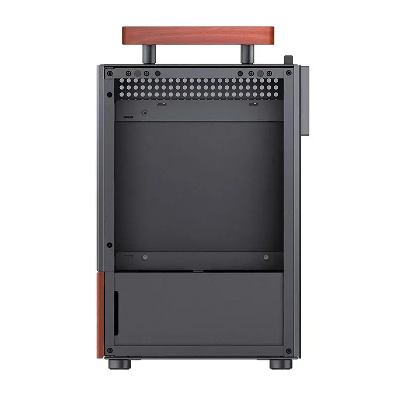 PC Case Jonsbo T6, Mini-Tower, Mini-ITX, Black