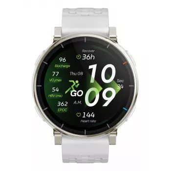 Smartwatch Amazfit Active 3 — 3.35 cm (1.32 inch) AMOLED, 466×466, Touchscreen, GPS, 365 mAh, Silicone band