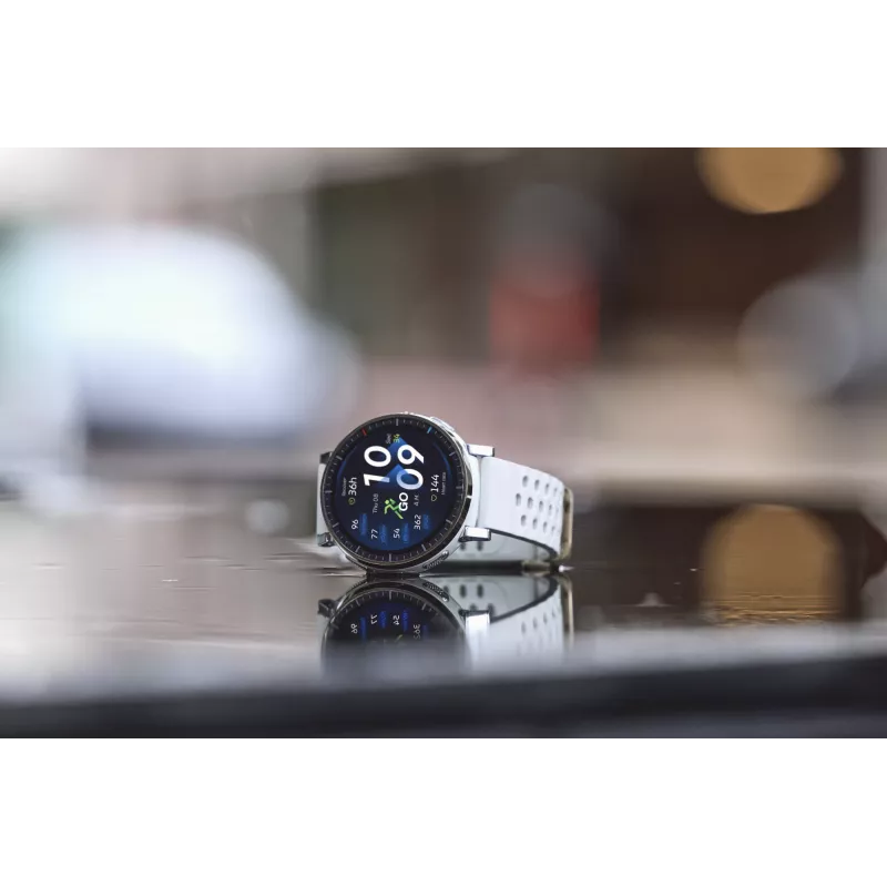 Smartwatch Amazfit Active 3 — 3.35 cm (1.32 inch) AMOLED, 466×466, Touchscreen, GPS, 365 mAh, Silicone band
