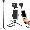 Selfie stick tripod Telesin GP-MNP-090-S adjustable height lightweight