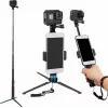 Selfie stick tripod Telesin GP-MNP-090-S adjustable height lightweight