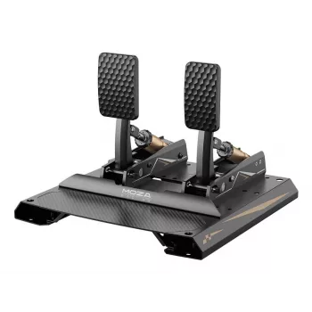Moza Racing CRP2 Pedals(throttle+braker), Pedal, Black, Carbon fibre, Steel, 15 - 23°
