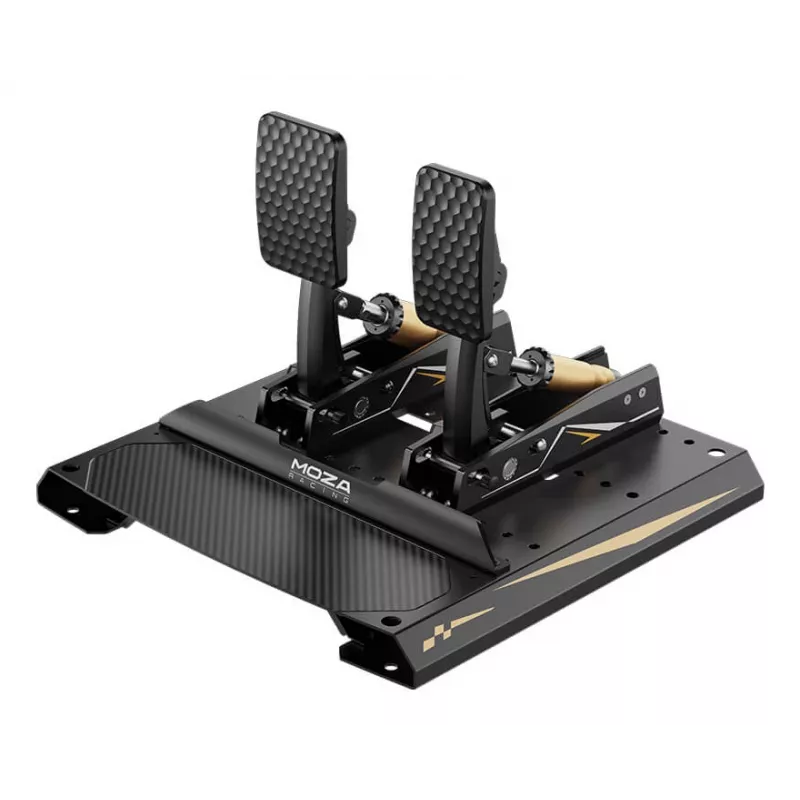 Moza Racing CRP2 Pedals(throttle+braker), Pedal, Black, Carbon fibre, Steel, 15 - 23°