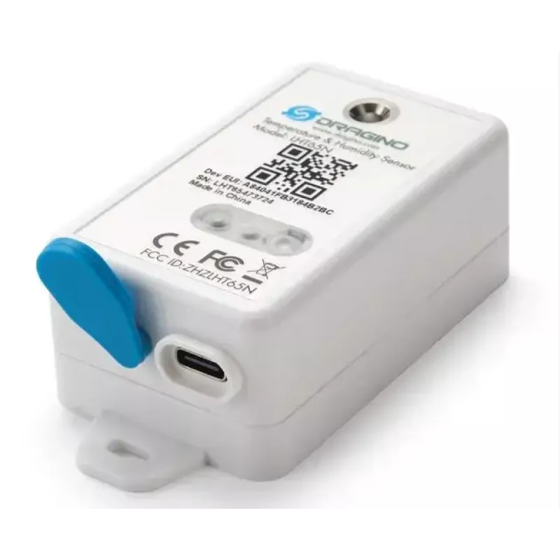 DRAGINO LHT65N Freestanding Indoor/outdoor Temperature & Humidity Sensor LoRaWAN EU868