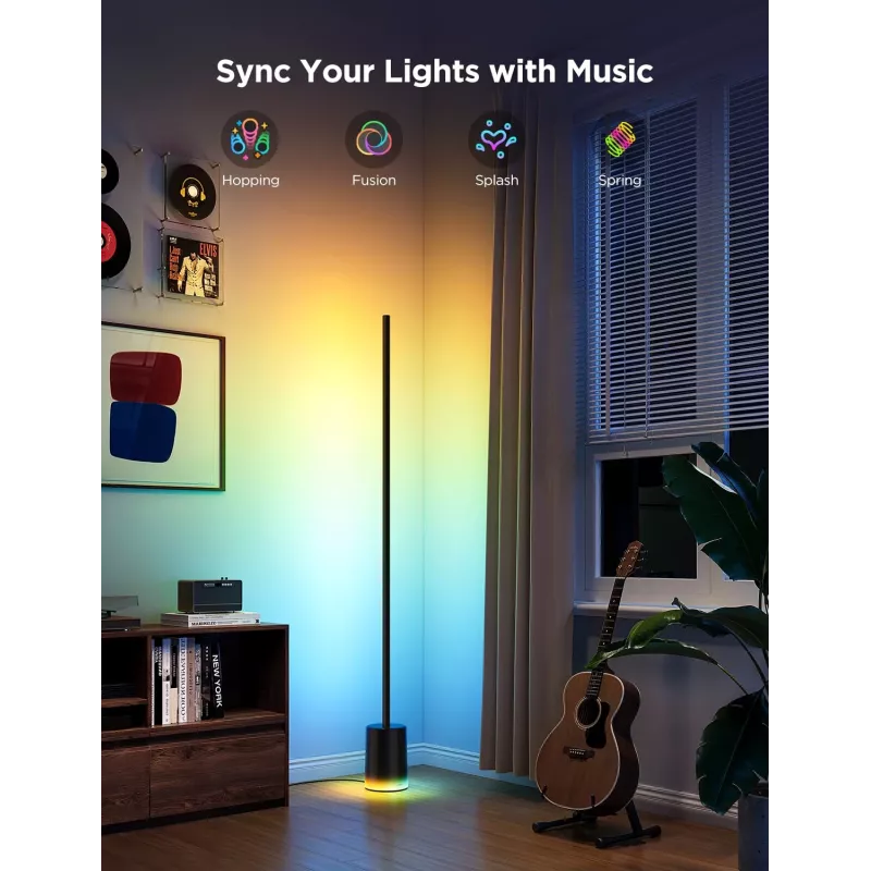 Govee Floor Lamp 2, Matter ready, black