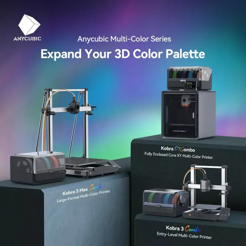 3D Printer 3D Prima Anycubic Kobra S1 Combo 250x250x250mm 600mm/sec