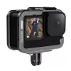 Aluminum Camera Cage Telesin GP-FMS-G11-TZ for GoPro Hero 12/11/10/9 with Vertical Adapter