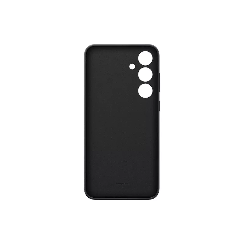 Samsung Galaxy S24+ Vegan Leather Case Black Monochromatic 6.7-inch