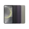 Samsung Galaxy S24+ Vegan Leather Case Black Monochromatic 6.7-inch