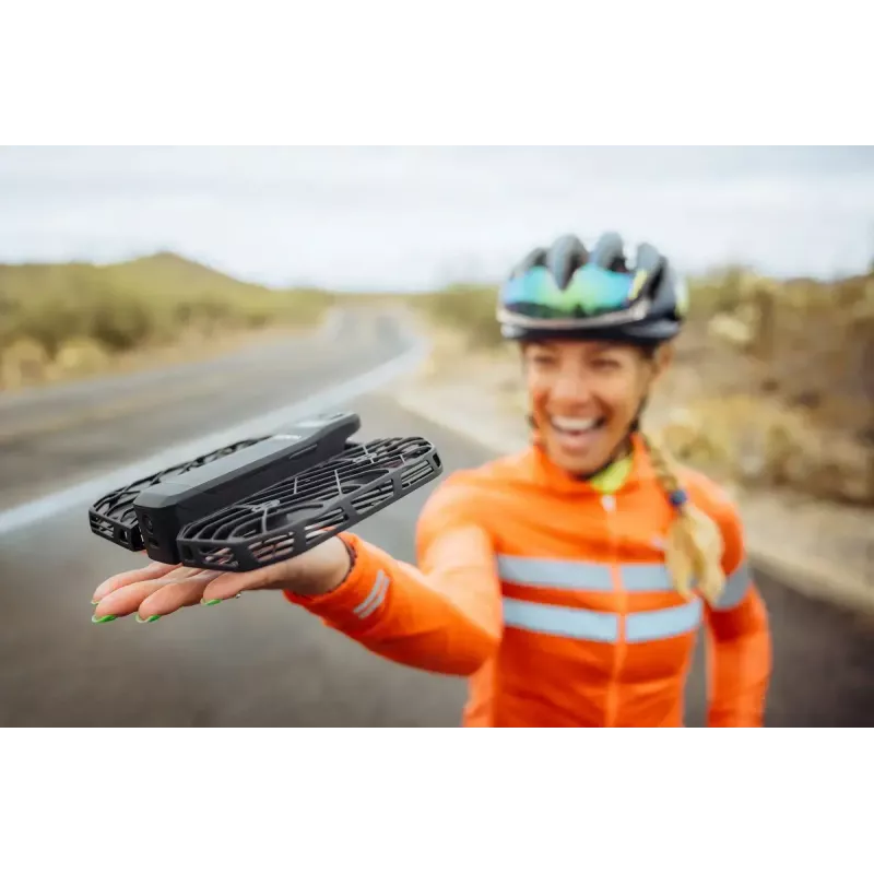 Mini-drone HOVERAir X1 Pro — 4-rotor, 12 MP camera, 4K video, 1000 m range, 1920 mAh battery, 32 GB internal, Black