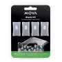 Replacement lawn mower blade MOVA MBKM10 for Mova 1000/600, 160×120×15 mm, 12 pcs