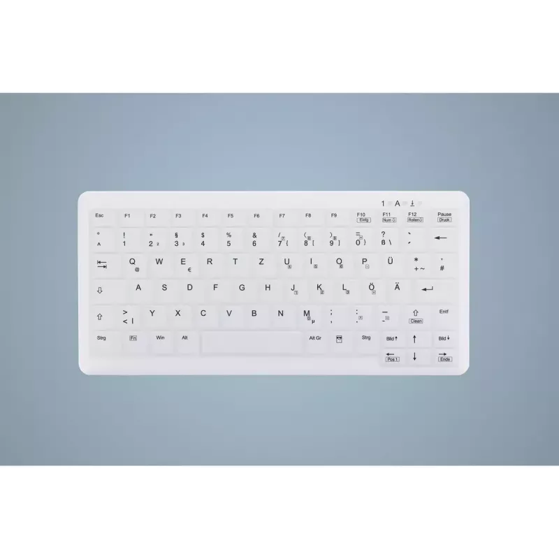 Contour Design Active Key AK-C4110 keyboard Medical USB QWERTZ German White