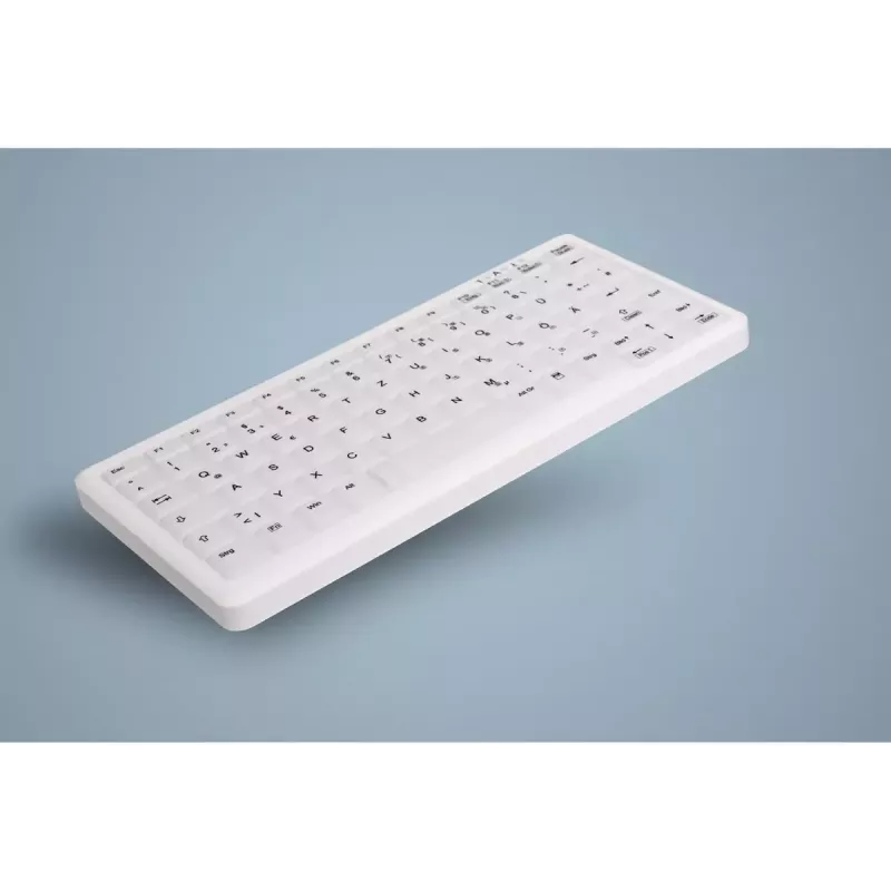 Contour Design Active Key AK-C4110 keyboard Medical USB QWERTZ German White
