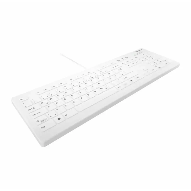 Wired full-size keyboard active key CHERRY AK-C8112 Medical USB QWERTZ 105 keys white 1.8 m