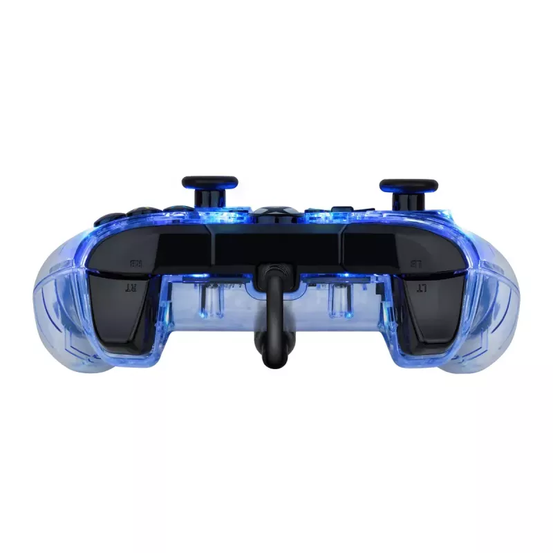 Gamepad PDP Afterglow Black Blue Transparent USB Xbox One Series X S Wired 2.4m