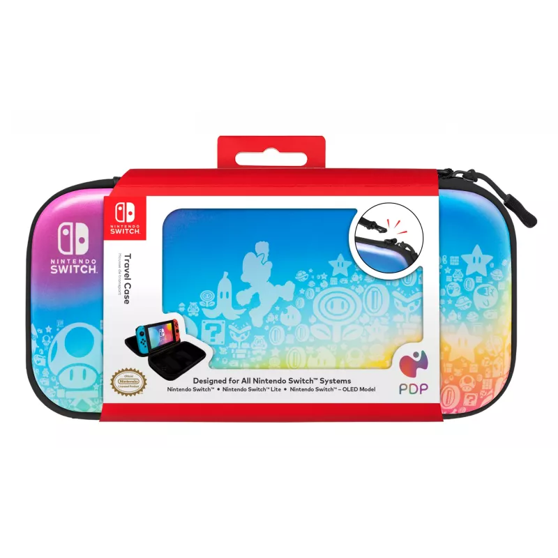 PDP Slim Deluxe: Star Spectrum Hardshell case Nintendo Multicolour