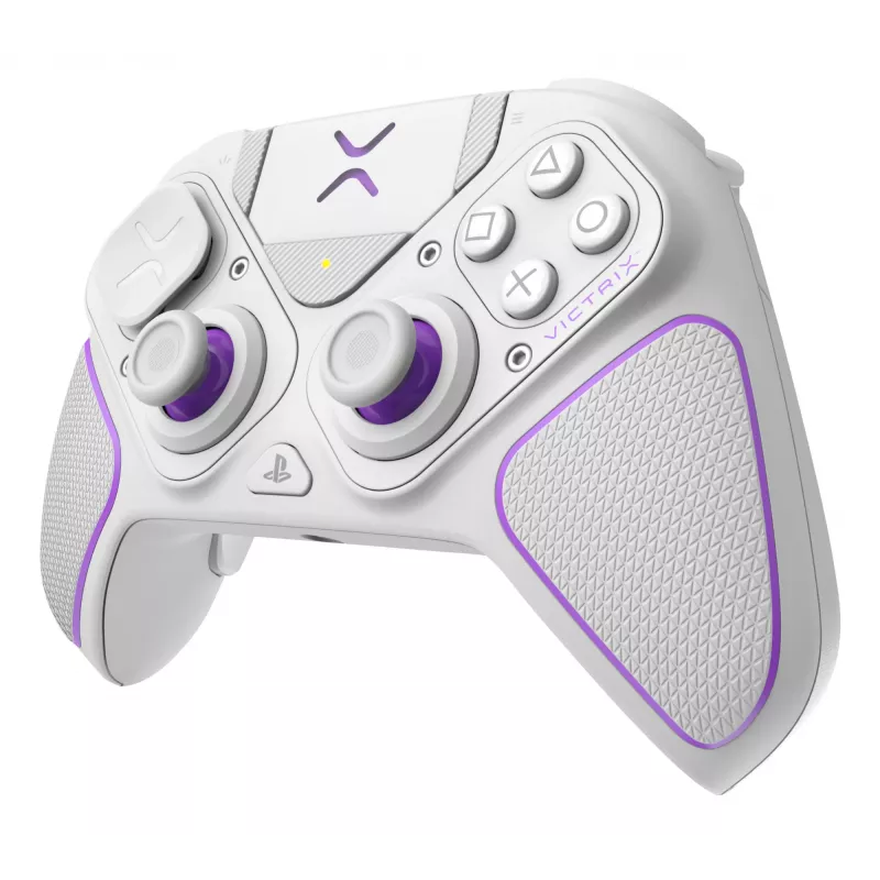 Gamepad VICTRIX 052-002-WH Wired & Wireless RF/USB, USB-C, 2000mAh, PC/PS4/PS5, Violet/White