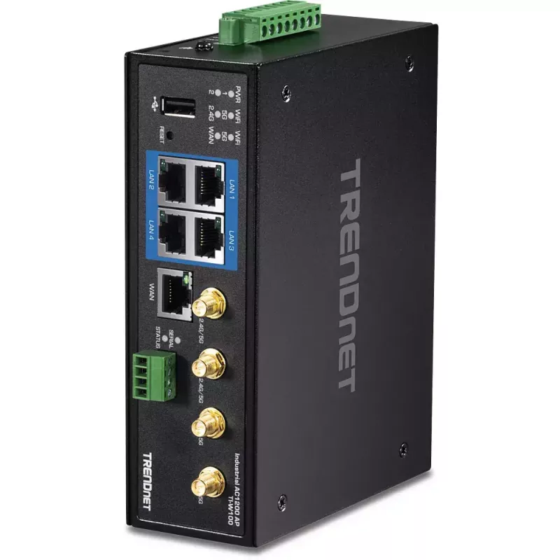 TRENDnet TI-W100 Dual-Band Wireless Router, 4-Port Switch