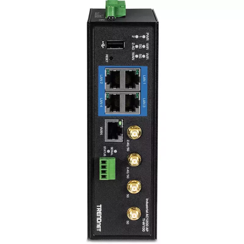 TRENDnet TI-W100 Dual-Band Wireless Router, 4-Port Switch