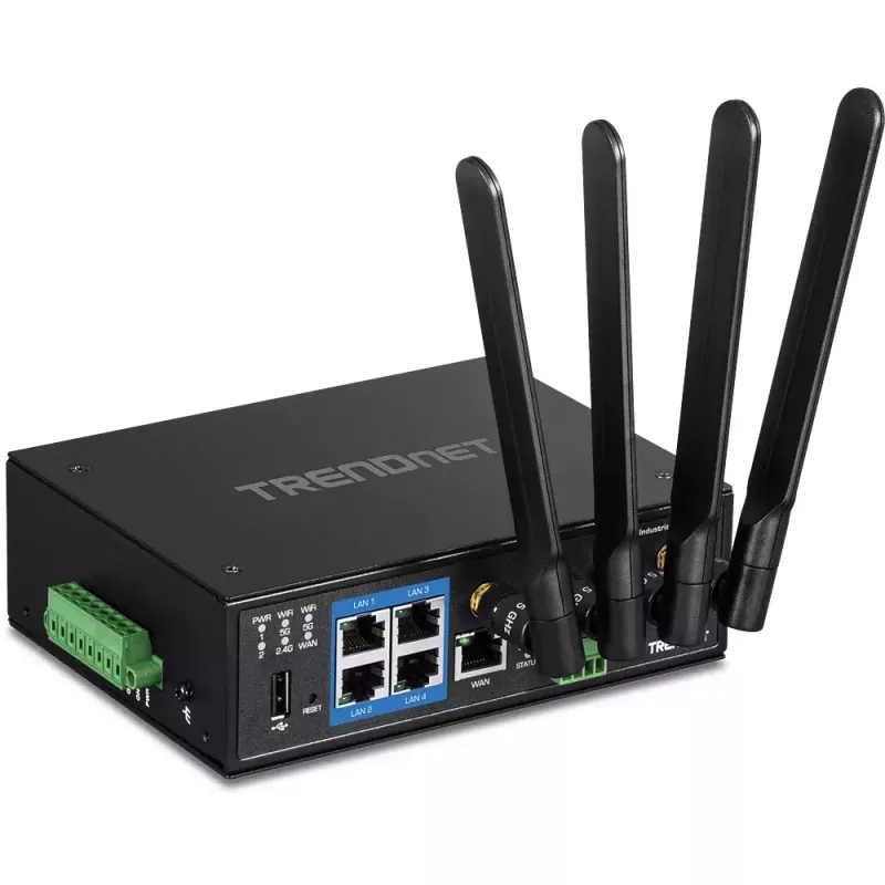 TRENDnet TI-W100 Dual-Band Wireless Router, 4-Port Switch