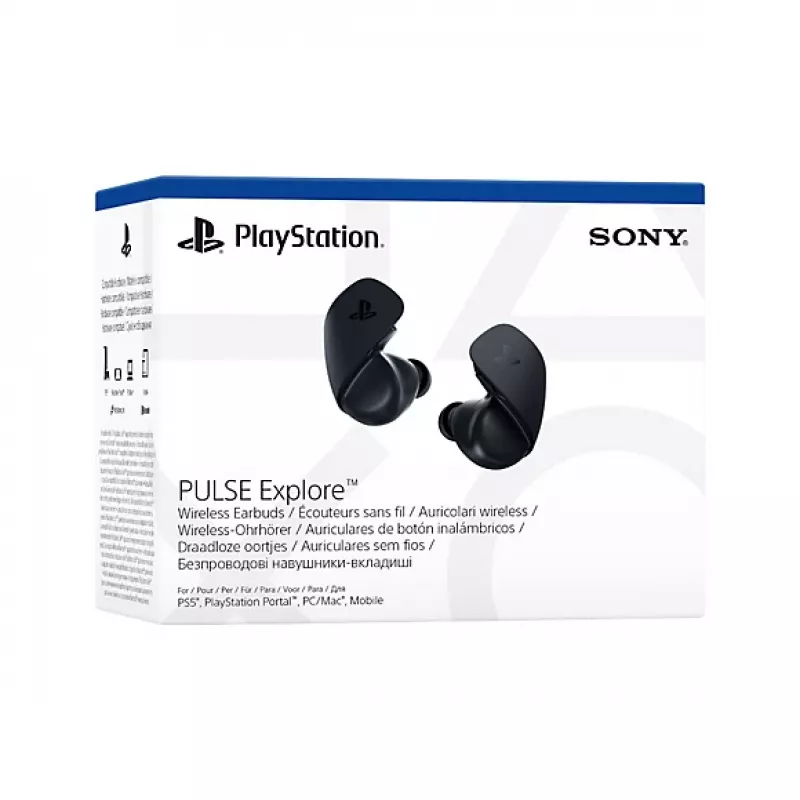Sony Pulse Explore Headset Wireless In-ear Gaming Bluetooth Black