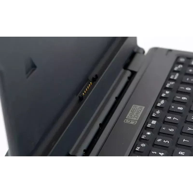 Gamber-Johnson 7160-1789-01 mobile device keyboard Black Pogo Pin QWERTY UK English