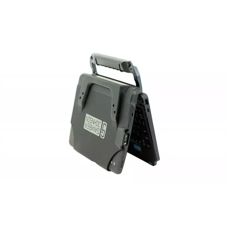 Gamber-Johnson 7160-1789-01 mobile device keyboard Black Pogo Pin QWERTY UK English