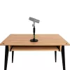 Desktop microphone stand Shure SH-DESKTOP1, round metal base, 3/8 inch thread, height 26.7–40.6 cm, black