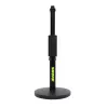 Desktop microphone stand Shure SH-DESKTOP1, round metal base, 3/8 inch thread, height 26.7–40.6 cm, black
