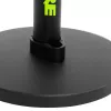 Desktop microphone stand Shure SH-DESKTOP1, round metal base, 3/8 inch thread, height 26.7–40.6 cm, black