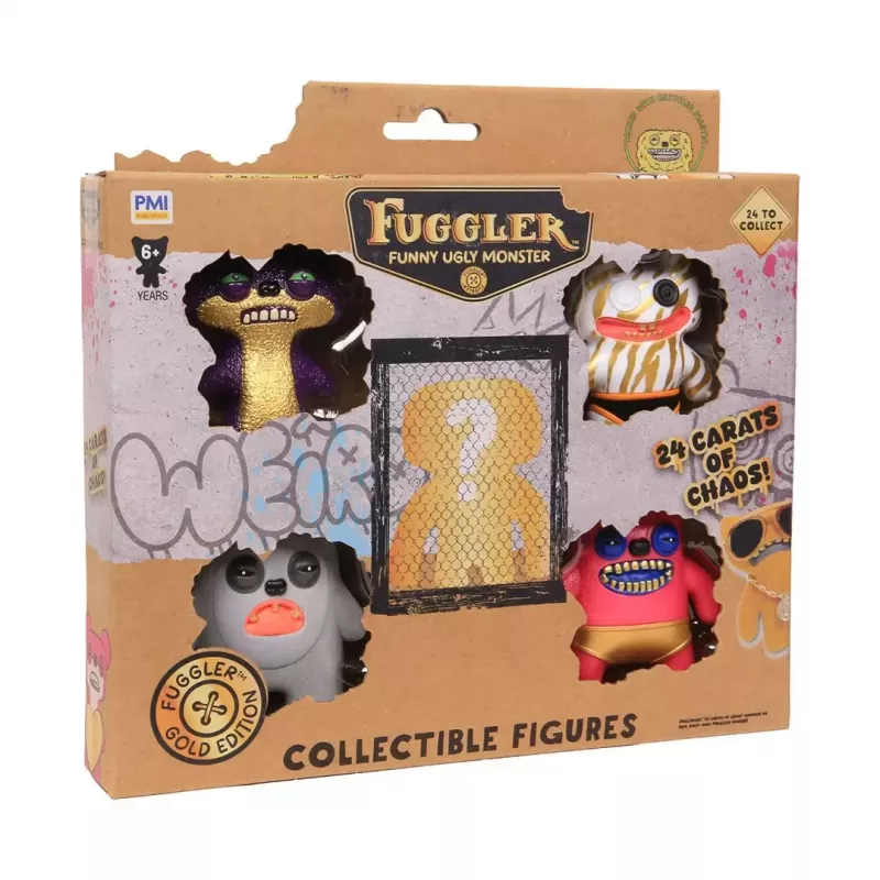 Action Figures p.m.i kids world FUGGLER S3 Gold Edition 5‑pack Deluxe Box (assortment)