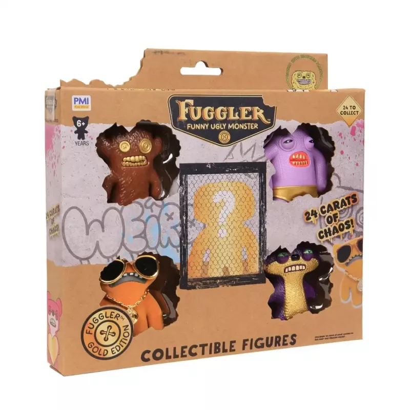 Action Figures p.m.i kids world FUGGLER S3 Gold Edition 5‑pack Deluxe Box (assortment)
