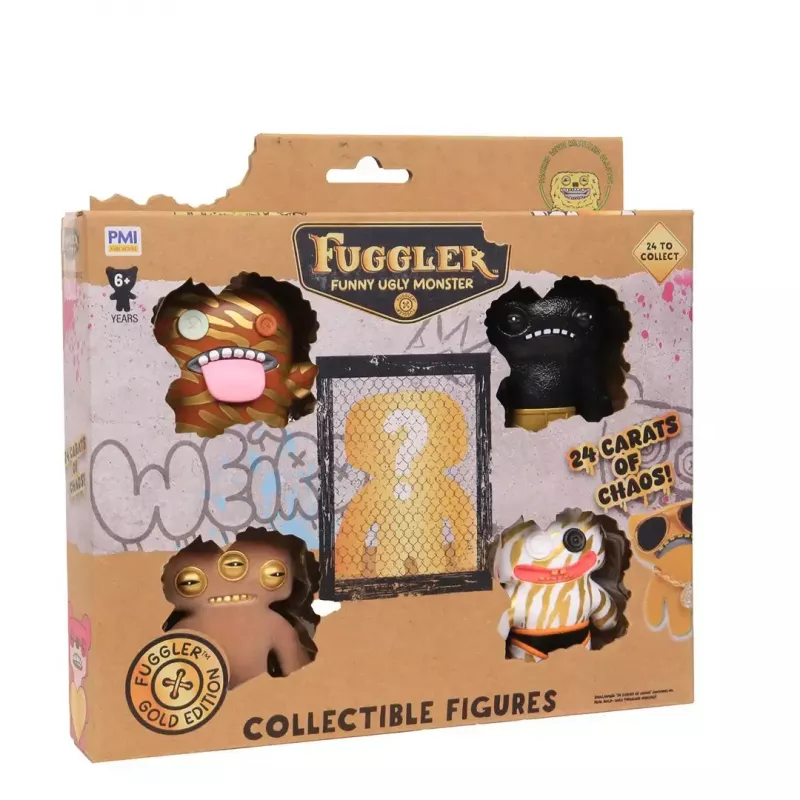 Action Figures p.m.i kids world FUGGLER S3 Gold Edition 5‑pack Deluxe Box (assortment)