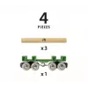 Ravensburger BRIO Lumber Loading Wagon model railway accessory, 4 pieces, multicolour