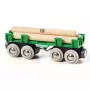 Ravensburger BRIO Lumber Loading Wagon model railway accessory, 4 pieces, multicolour