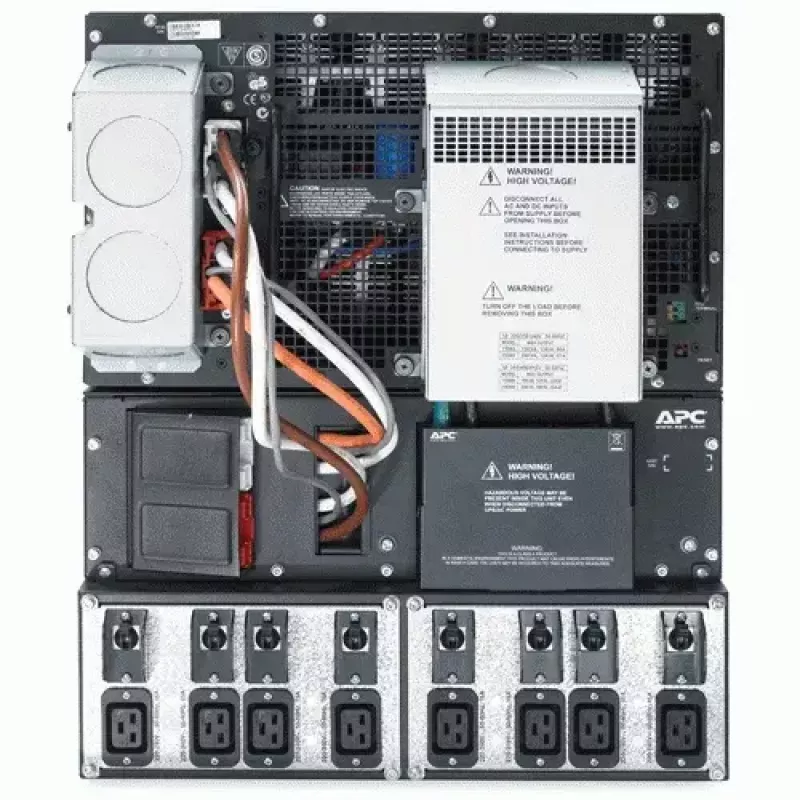 APC Smart-UPS RT 15kVA, 230/400V, LCD, rackmount, 12U, 2x IEC Jumpers & 8x IEC 60320 C19 outlets