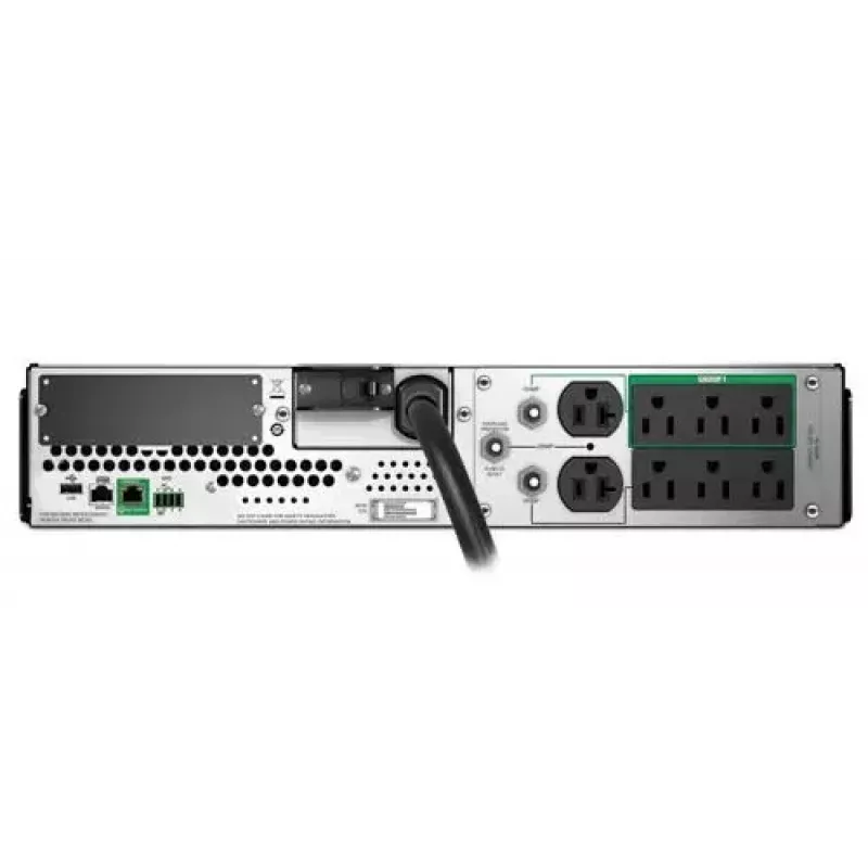 Uninterruptible Power Supply APC SMT3000RM2UC Line-Interactive 2.88 kVA / 2700 W, 8 AC outlets, Rackmount 2U