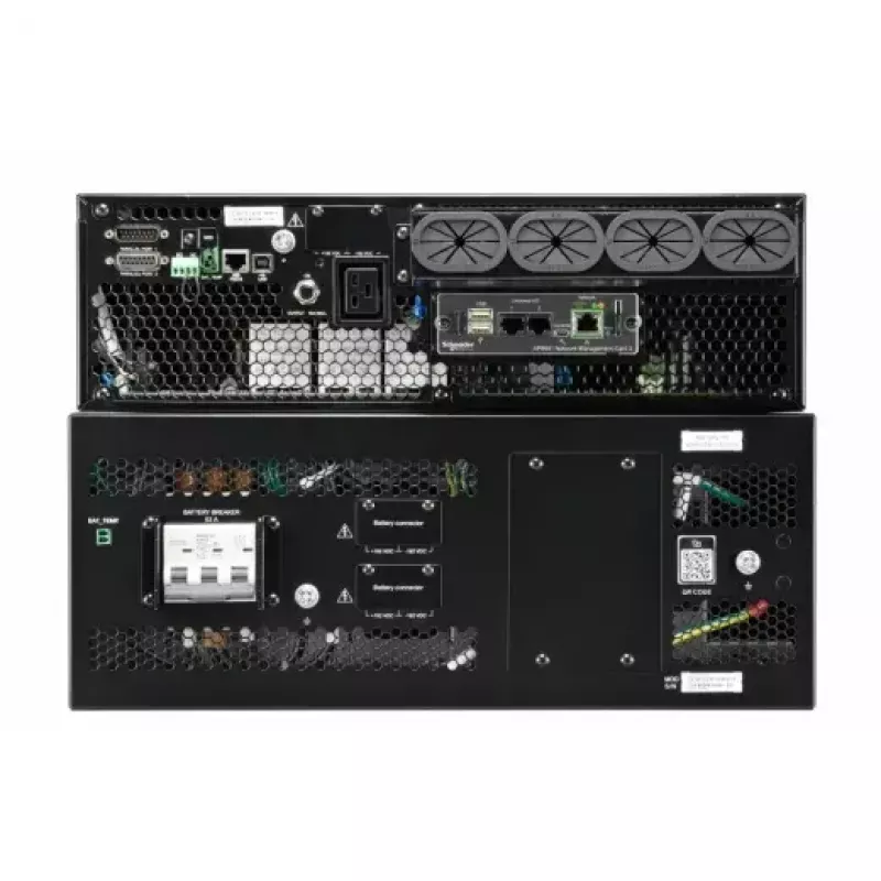 APC Smart-UPS On-Line, 15kVA/15kW, Rack/Tower, 230V/380V...415V, Hard wire 5-wire(3P+N+E)+3-wire(1P+N+E), Network Card, W/O rail kit