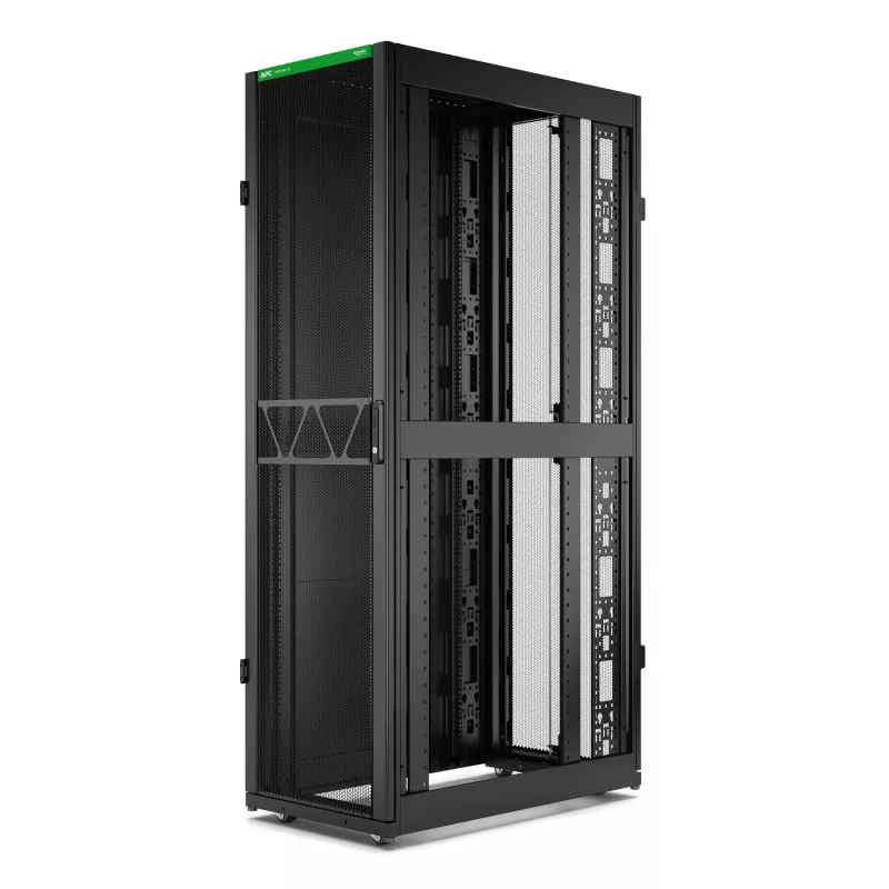 APC NetShelter SX Server Rack Gen 2, 45U, 2124H x 600W x 1070D mm, with Sides, Black