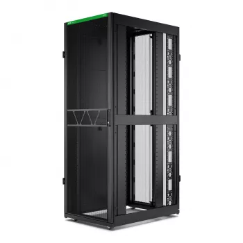 APC NetShelter SX Server Rack Gen 2, 45U, 2124H x 750W x 1070D mm, with Sides, Black