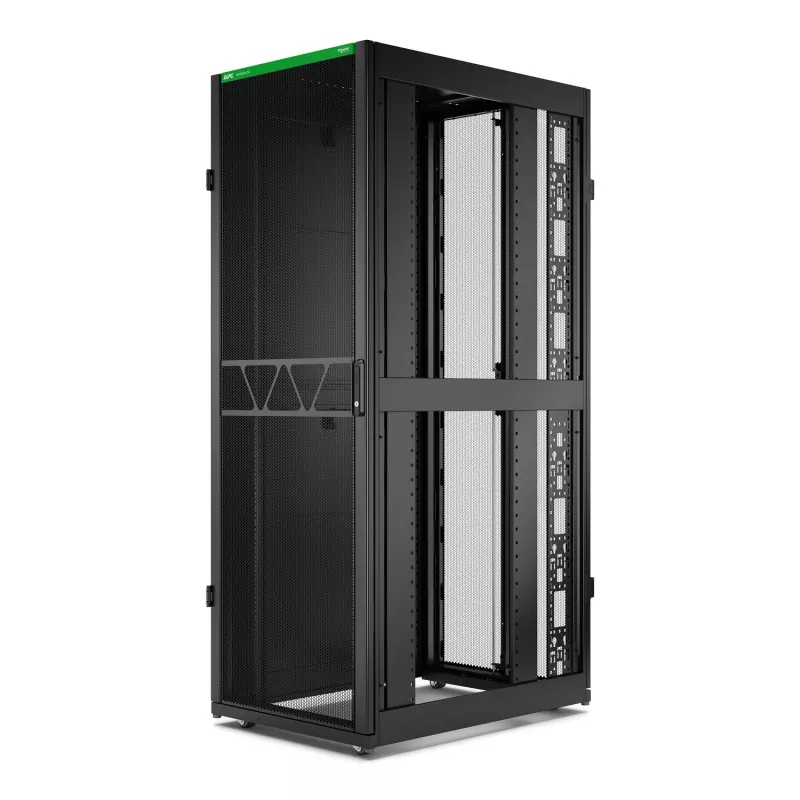 APC NetShelter SX Server Rack Gen 2, 45U, 2124H x 750W x 1070D mm, with Sides, Black