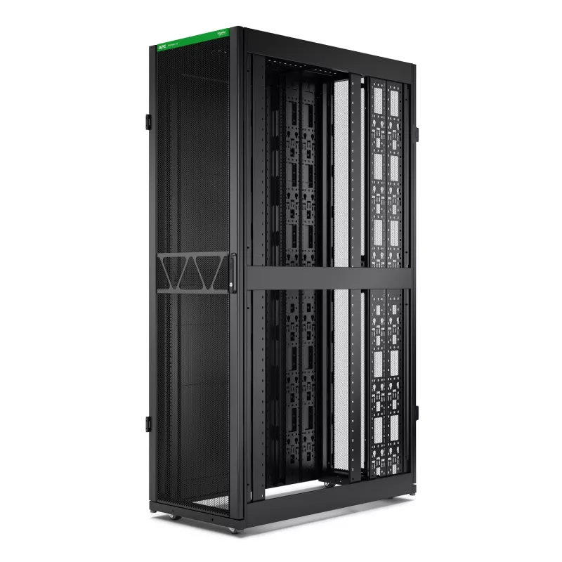 APC NetShelter SX Server Rack Gen 2, 45U, 2124H x 600W x 1200D mm, with Sides, Black
