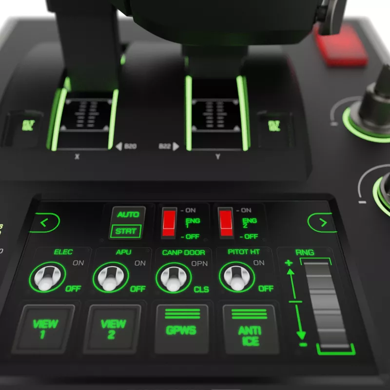 Flightstick Turtle Beach VelocityOne Black USB Analogue Digital PC